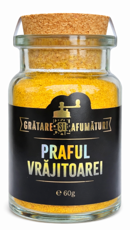 Mixuri&Condimente Sticluta - Mix de condimente pentru Detoxifiere/Intarirea imunitatii/Plus de energie/Mentine echilibrul pielii/Proprietati antioxidante, Praful Vrajitoarei, 60g
