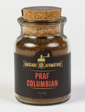 Mixuri&Condimente Sticluta - Mix de condimente pentru steak/vita/porc, Praf Columbian, Rub/Marinada uscata, 90 g