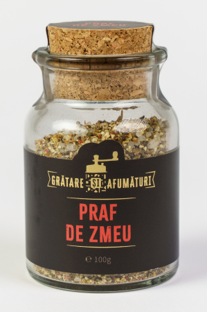 Mixuri&Condimente Sticluta - Mix de condimente pentru steak/vita/porc, Praf de Zmeu, Rub/Marinada uscata, 100 g