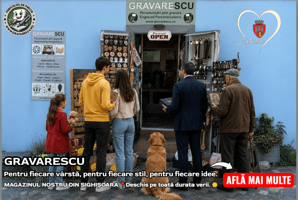 Magazinul fizic din Sighișoara