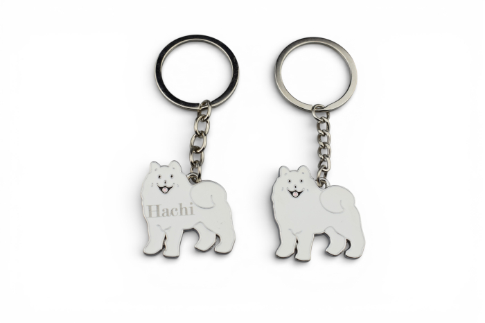Breloc cain -Hachi– Samoyed [3]