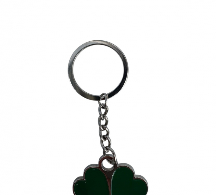 Breloc trifoi cu patru foi personalizabil [3]