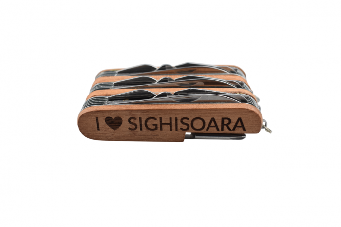 Briceag Multifuncțional „Explorer” cu Mâner din Lemn [2]