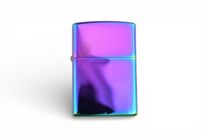 Brichete personalizata stil zippo rainbow gravura laser [2]