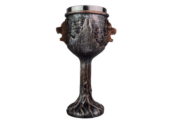 Pahar, Vin Medievala, Urs, Inox, Rasina, 150 ml [2]