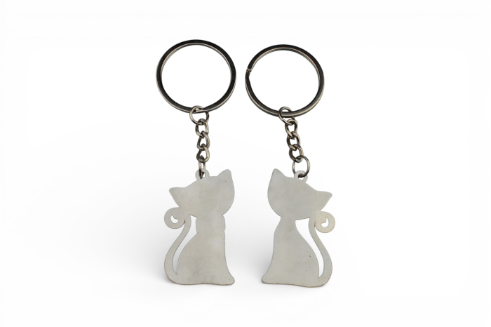 Set Brelocuri "Pisicuțe Yin-Yang" / "Suflete Pereche Felină [5]