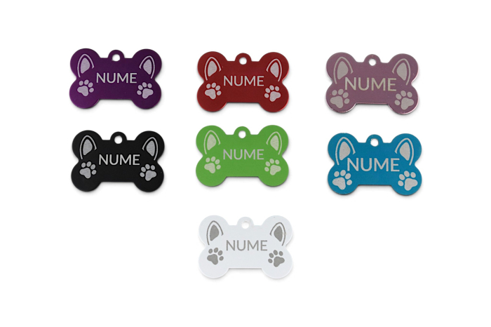 Zgardă din Piele – Opțiune Adăugare Medalion Personalizabil  Marime M [4]