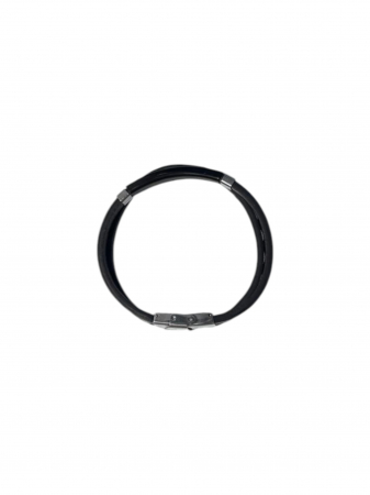 Brățară „Fusion Color” din Piele cu Placă Personalizabilă și Mărgele [3]