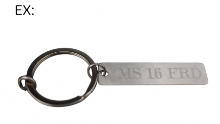 Breloc Personalizabil Premium „Duo Metalic” pentru Chei [4]