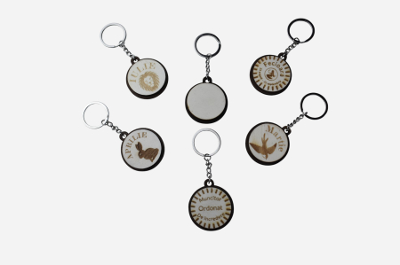 Breloc personalizat din lemn – Povestea Numelui Tău [5]