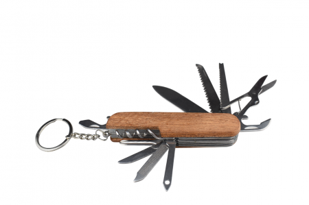 Briceag Multifuncțional „Explorer” cu Mâner din Lemn [4]