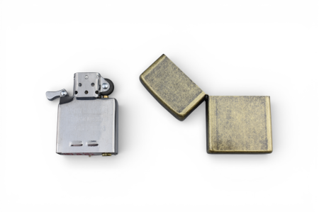 Bricheta personalizabila stil zippo Ruginat [2]