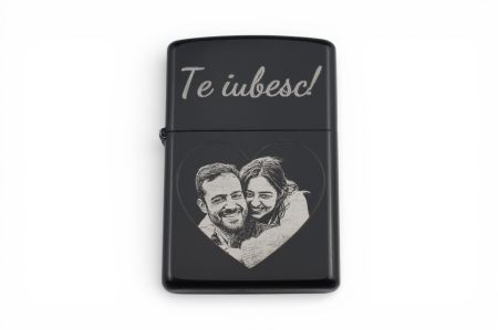 Brichete personalizata stil zippo rainbow gravura laser [7]
