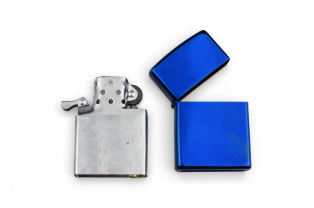 Bricheta personalizabila stil zippo Albastru [2]