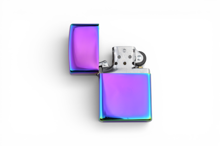 Cele Mai Vândute - Brichete personalizata stil zippo rainbow gravura laser