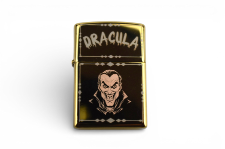 Bricheta personalizabila stil zippo Gold [2]
