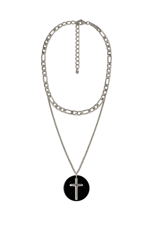 Produse - Lantisor cu medalie si cruce