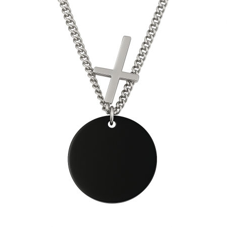 Lantisor cu medalie si cruce [2]