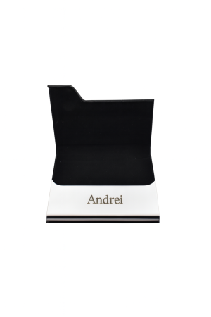 Set Business „Eleganță Compactă” – Toc Carduri & Pix Personalizabil [2]