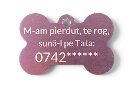Zgardă din Piele – Opțiune Adăugare Medalion Personalizabil  Marime M [4]