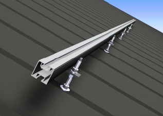 Profil de aluminiu pentru panouri fotovoltaice - bara de 2,4 m [4]