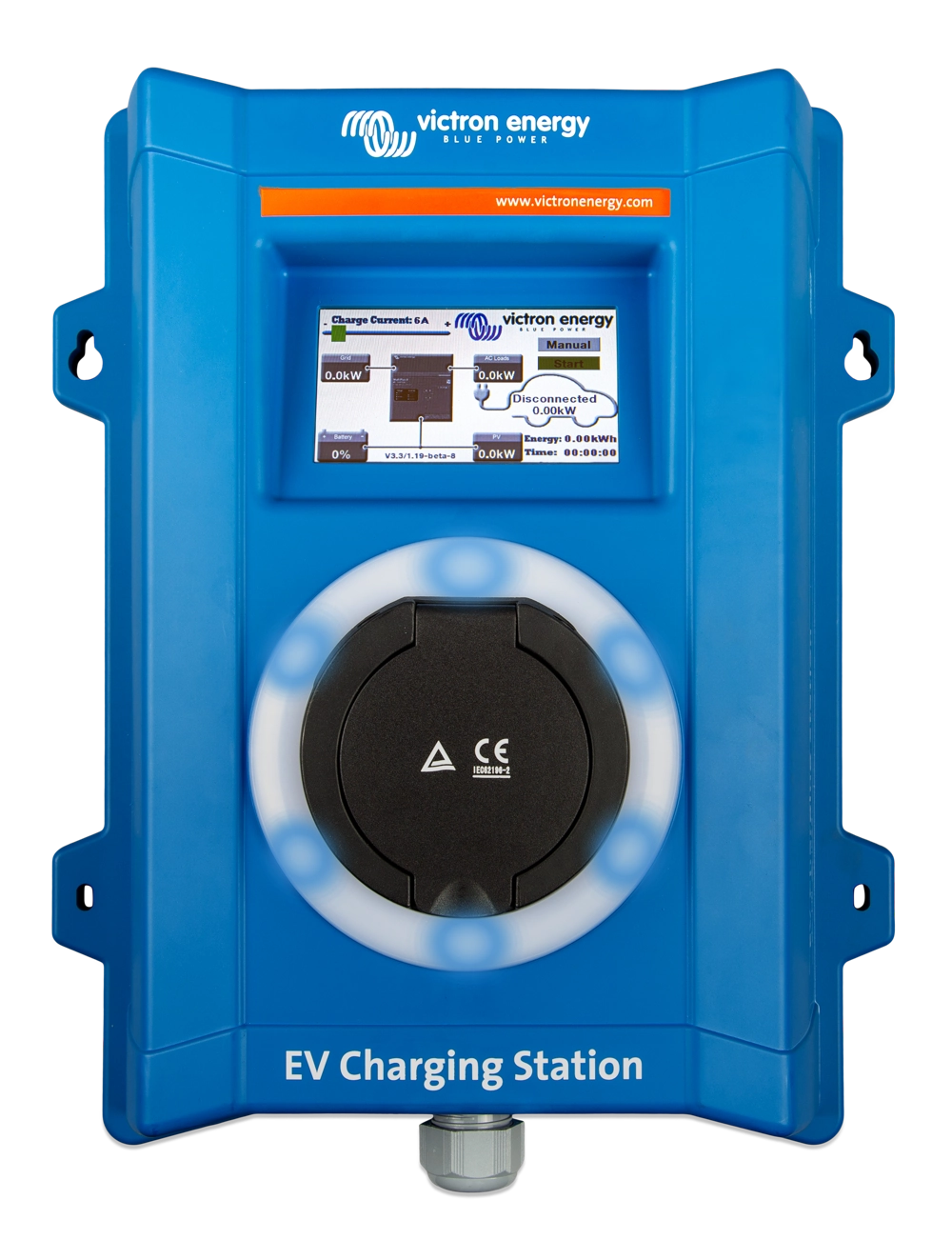 Statie de incarcare masini electrice 22 kW Victron EV Charging Station Priza Type 2 [2]