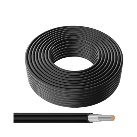 Conectica si cablaje - Cablu solar 4 mm² negru HIS HIKRA SOL H1Z2Z2-K 1500 V DC