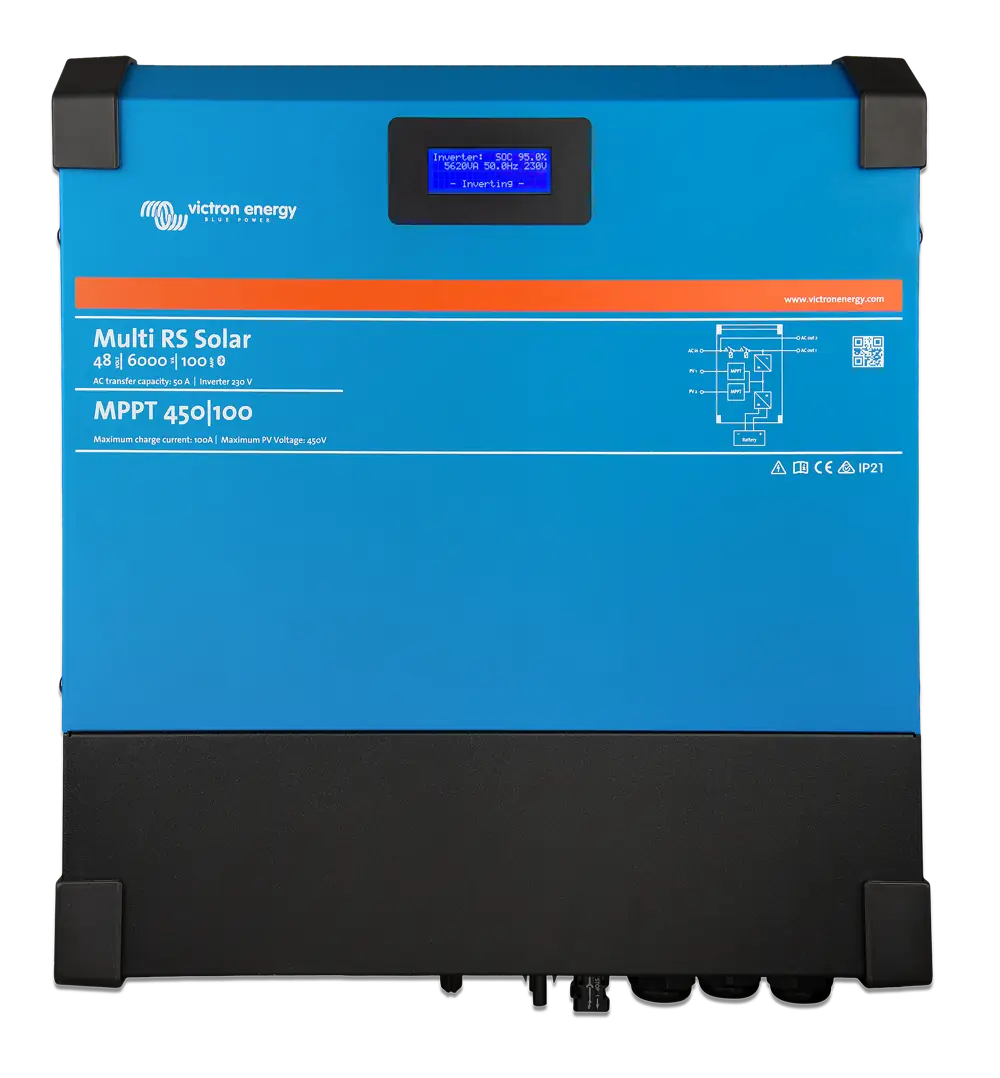 Invertoare - Invertor hibrid monofazat Victron Energy Multi RS Solar 48/6000/100 - 450/100
