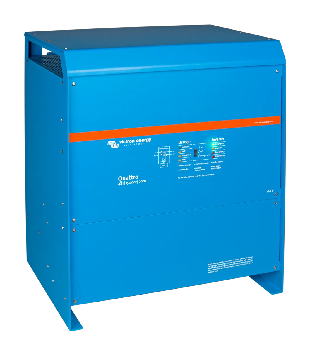 Invertor hibrid monofazat Victron Energy Quattro 48/15000/200-100/100 [1]