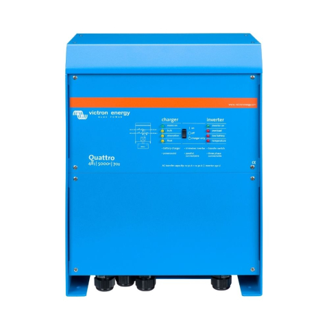 Invertoare - Invertor hibrid monofazat Victron Energy Quattro 48/5000/70-100/100