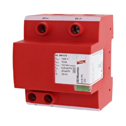 Protectii si tablouri electrice - Protectie la supratensiune si fulger SPD Tip 1+2 DEHNcombo YPV 1200