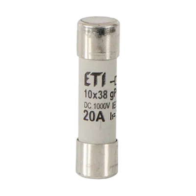 Protectii si tablouri electrice - Siguranta fuzibila ETI gPV 20A 1000V UL CH10x38
