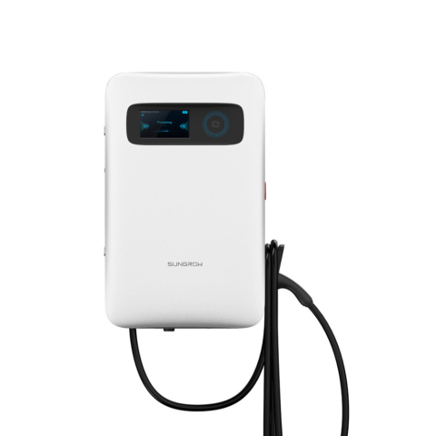 Statii de incarcare pentru masini electrice - Statie de incarcare masini electrice 30 kW Sungrow IDC30E CCS2 Cablu 5 m