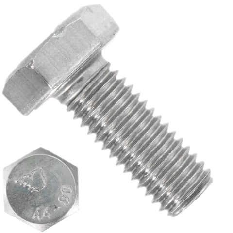 Sisteme de montaj - Surub de inox M10 x 25 mm cu cap hexagonal
