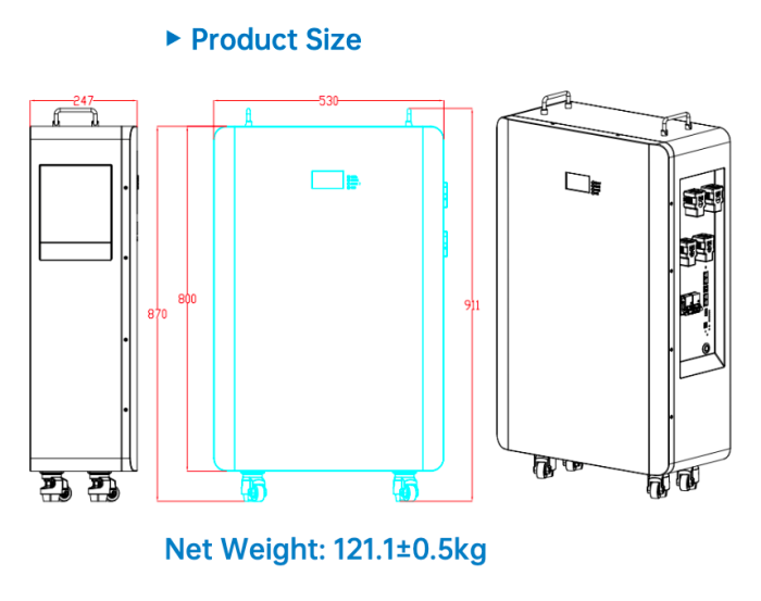 Greenload Floor-mounted POWER PLUS G15 LFP 15.36kWh [3]