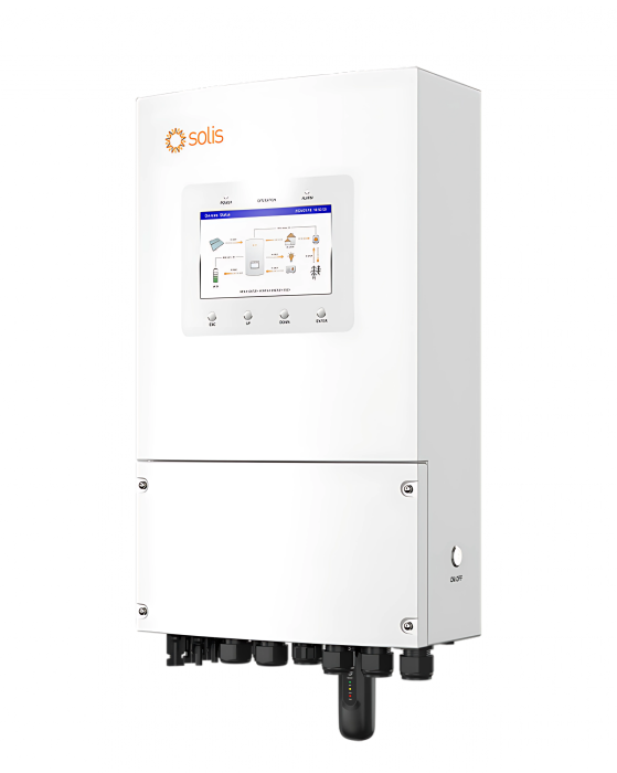 Invertor hibrid monofazat Solis S6-EH1P6K-L-PLUS 6kW - On-Grid/Off-Grid cu stocare, MPPT dublu, protecție AFCI și monitorizare Wi-Fi [2]
