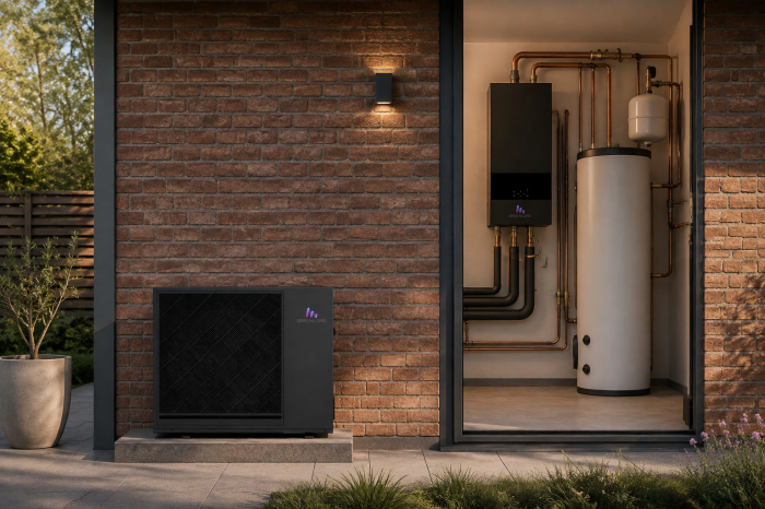 Pompă de căldură aer-apă Greenload 4kW, split, monofazată - încălzire, răcire și ACM [3]