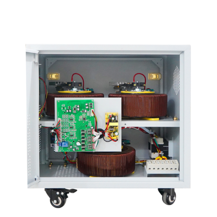 Stabilizator de Tensiune Trifazat TNS-10KVA | 380V | Servo Motor + Afișaj Digital | [3]