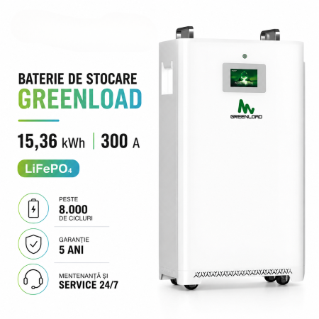 Sisteme de Stocare - Greenload Floor-mounted POWER PLUS G15 LFP 15.36kWh