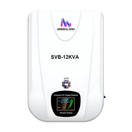 Stabilizatoare de Curent - Stabilizator de Tensiune Automat SVB-12000VA | 12kVA, Servo Motor, Afișaj Digital, 220V