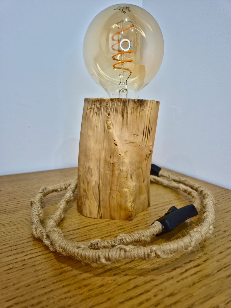 Lampa de Birou/Noptiera 'Rustic Log' RL01 [2]