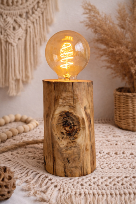 Lampa decorativa 'Rustic Log' RL03 [2]