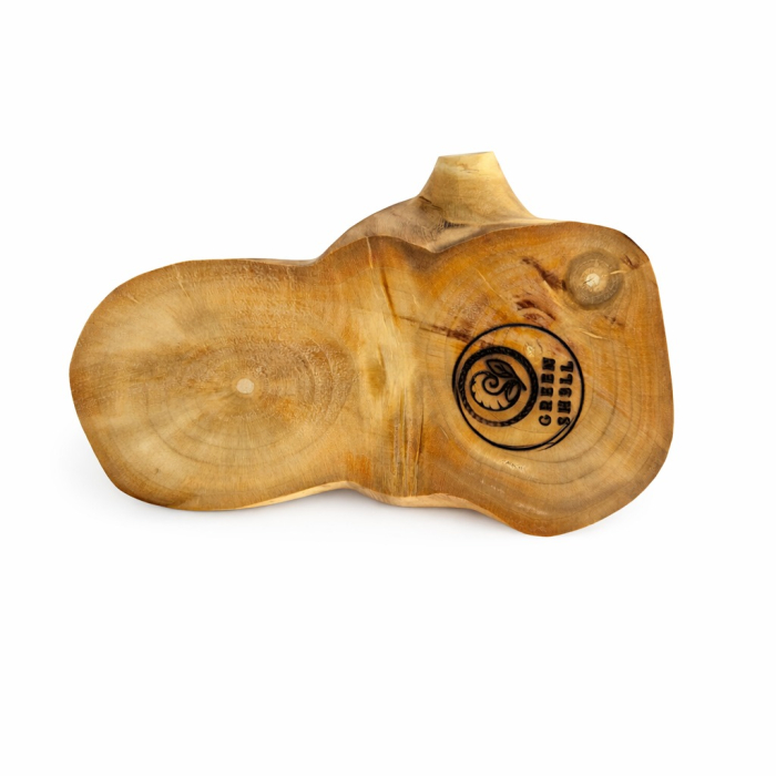 suport lumanare lemn Round Natural [8]