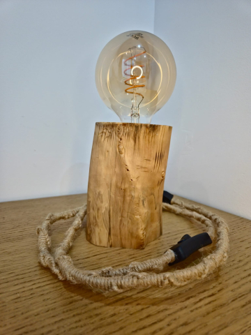 Lampa de Birou/Noptiera 'Rustic Log' RL01 [2]