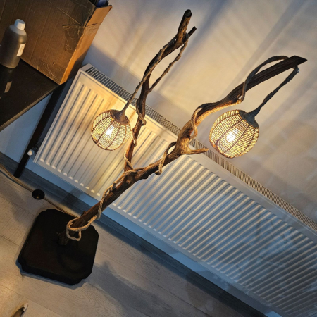 CORPURI DE ILUMINAT - Lampă de podea „Natura Rustica”