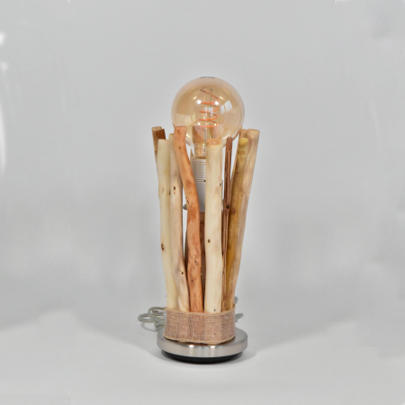 LAMPI DE MASA - lampa lemn crengi branch glow greensh3ll