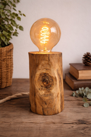 LAMPI DECORATIVE - Lampa decorativa 'Rustic Log' RL03