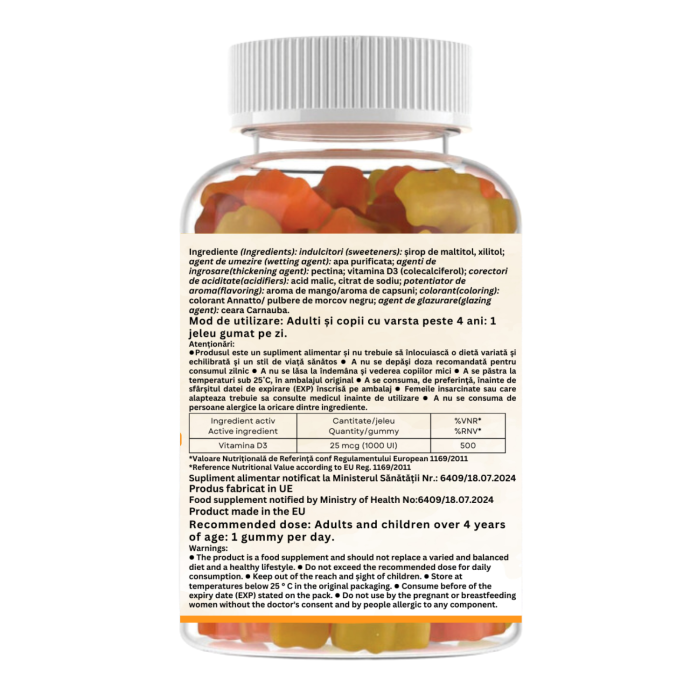 TooMax Gummy Vitamin D3 1000 IU [2]