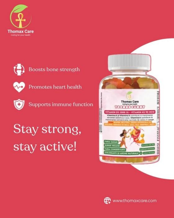 TooMax Gummy Vitamin D3 2000 IU + Vitamin K2 90 mcg [3]