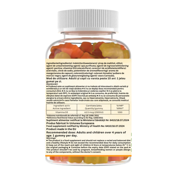 TooMax Gummy Vitamin D3 2500 IU [2]